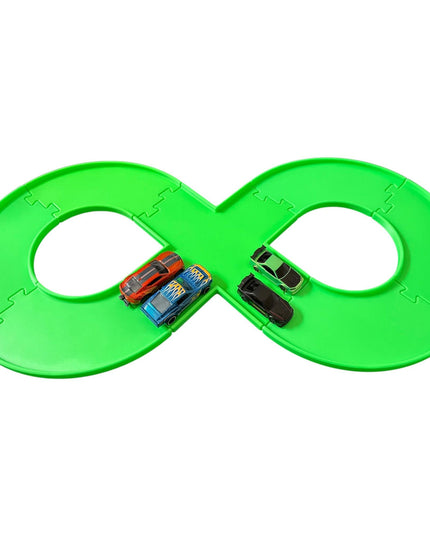 Jeff Did It - nano RC 2 Lane Track Set #1 - Compatible with HPI nano, nano RC's & and 1/64 Scale Cars Trucks - Made in America