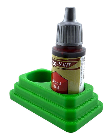 Jeff Did It - 18ml Paint Bottle Organizer - Compatible with The Army Painter 18ml Paint Bottles - Holds 2 Bottles - Made in the USA