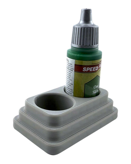 Jeff Did It - 18ml Paint Bottle Organizer - Compatible with The Army Painter 18ml Paint Bottles - Holds 2 Bottles - Made in the USA