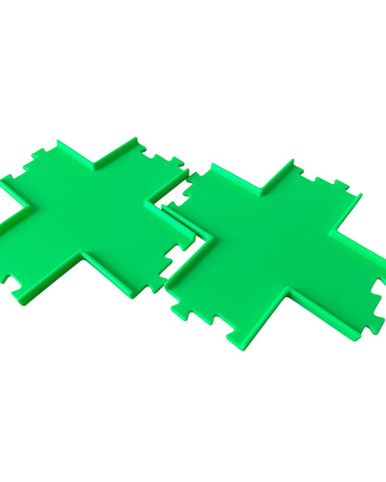 Jeff Did It - nano RC X Cross 2 Lane Track Section 2 Pack  - Compatible with HPI nano, other nano RC's  and 1/64 Scale Cars Trucks
