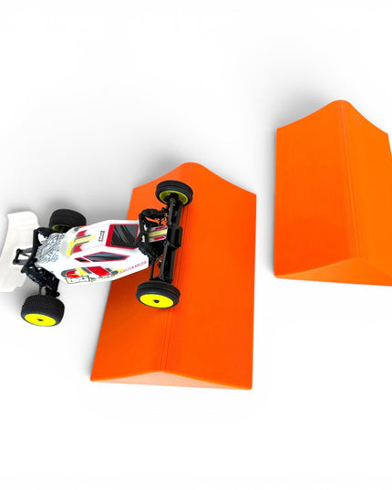 Jeff Did It - Micro RC Buggy / Truck Double Jump Set Medium - Compatible with Team Losi Micro Series and Micro RCs - Made in the USA