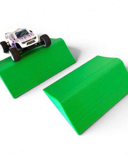 Jeff Did It - Micro RC Buggy / Truck Double Jump Set Small - Compatible with Team Losi Micro Series and Micro RCs - Made in the USA