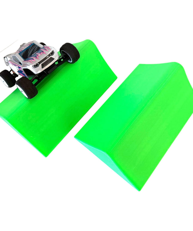 Jeff Did It - Micro RC Buggy / Truck Double Jump Set Large - Compatible with Team Losi Micro Series and Micro RCs - Made in the USA