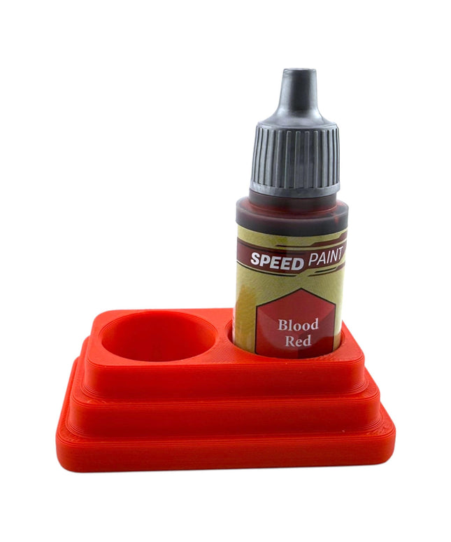 Jeff Did It - 18ml Paint Bottle Organizer - Compatible with The Army Painter 18ml Paint Bottles - Holds 2 Bottles - Made in the USA