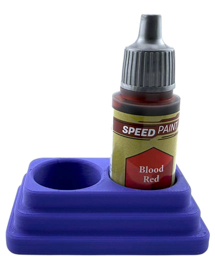 Jeff Did It - 18ml Paint Bottle Organizer - Compatible with The Army Painter 18ml Paint Bottles - Holds 2 Bottles - Made in the USA