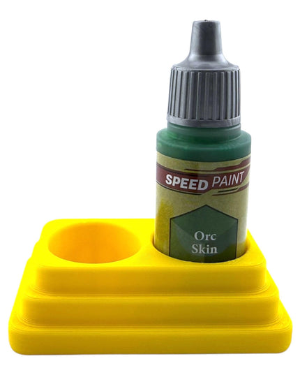 Jeff Did It - 18ml Paint Bottle Organizer - Compatible with The Army Painter 18ml Paint Bottles - Holds 2 Bottles - Made in the USA