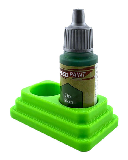 Jeff Did It - 18ml Paint Bottle Organizer - Compatible with The Army Painter 18ml Paint Bottles - Holds 2 Bottles - Made in the USA
