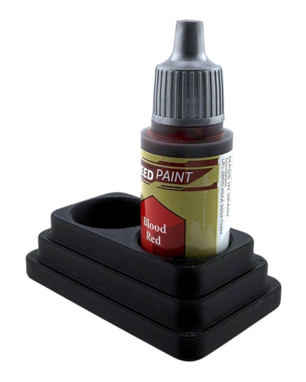 Jeff Did It - 18ml Paint Bottle Organizer - Compatible with The Army Painter 18ml Paint Bottles - Holds 2 Bottles - Made in the USA