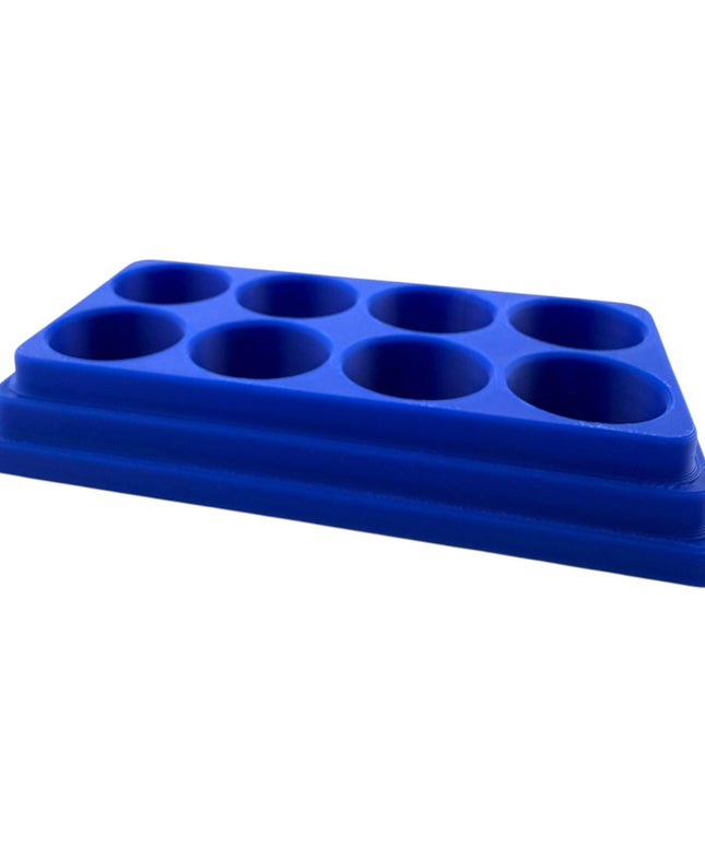 Jeff Did It - 18ml Paint Bottle Organizer - Compatible with The Army Painter 18ml Paint Bottles - Holds 8 Bottles - Made in the USA