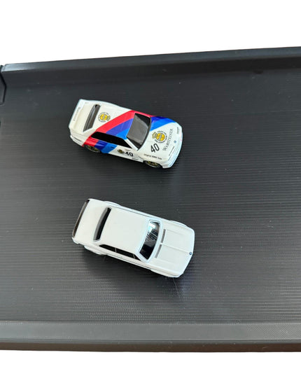Jeff Did It - nano RC Banked  4 Lane High Speed Raceway Med - Compatible with HPI nano and similar - Can Be Expanded - Made in the USA