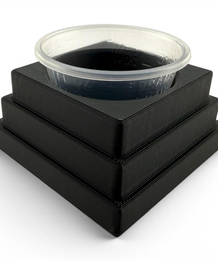 Jeff Did It - 1oz Mix Cup Organizer - Compatible with most 1oz Mix Cups - Holds 1 Cup - Designed and Manufactured in America