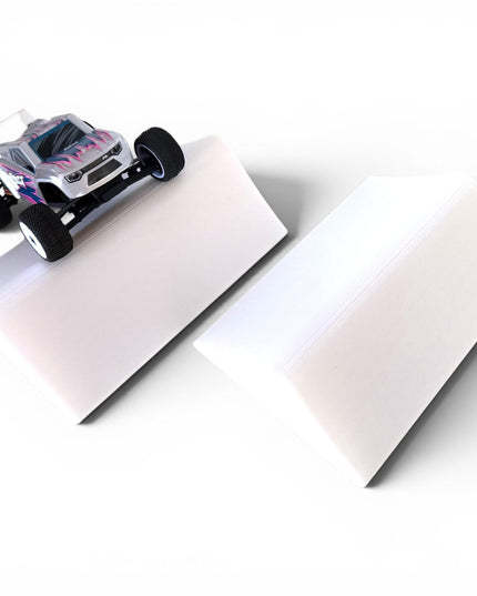 Jeff Did It - Micro RC Buggy / Truck Double Jump Set Medium - Compatible with Team Losi Micro Series and Micro RCs - Made in the USA