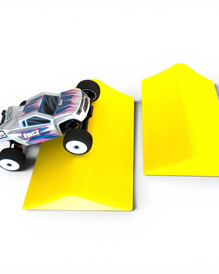 Jeff Did It - Micro RC Buggy / Truck Double Jump Set Small - Compatible with Team Losi Micro Series and Micro RCs - Made in the USA