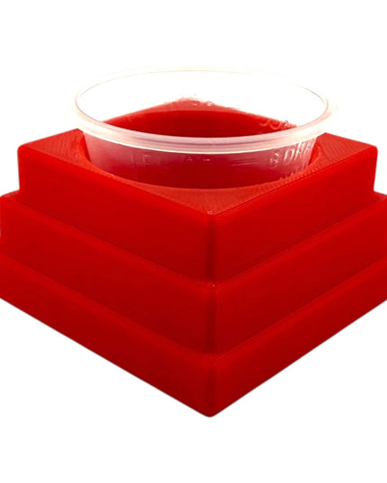Jeff Did It - 1oz Mix Cup Organizer - Compatible with most 1oz Mix Cups - Holds 1 Cup - Designed and Manufactured in America
