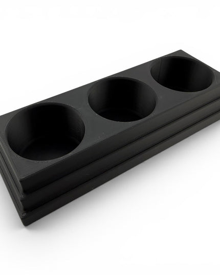 Jeff Did It - 1oz Mix Cup Organizer - Compatible with most 1oz Mix Cups - Holds 3 Cups - Designed and Manufactured in America