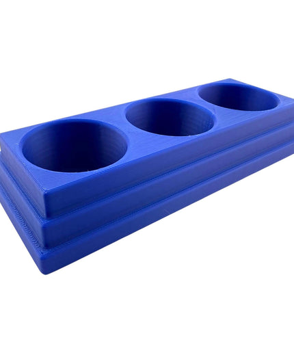 Jeff Did It - 1oz Mix Cup Organizer - Compatible with most 1oz Mix Cups - Holds 3 Cups - Designed and Manufactured in America