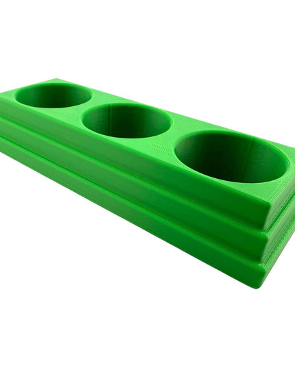 Jeff Did It - 1oz Mix Cup Organizer - Compatible with most 1oz Mix Cups - Holds 3 Cups - Designed and Manufactured in America