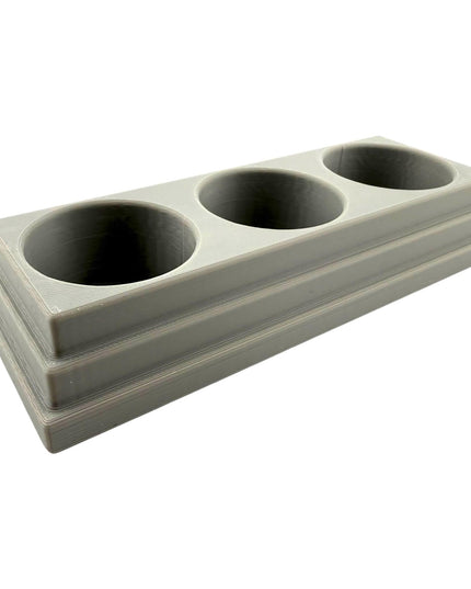 Jeff Did It - 1oz Mix Cup Organizer - Compatible with most 1oz Mix Cups - Holds 3 Cups - Designed and Manufactured in America