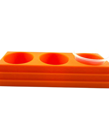 Jeff Did It - 1oz Mix Cup Organizer - Compatible with most 1oz Mix Cups - Holds 3 Cups - Designed and Manufactured in America