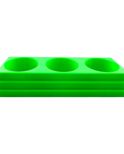 Jeff Did It - 1oz Mix Cup Organizer - Compatible with most 1oz Mix Cups - Holds 3 Cups - Designed and Manufactured in America