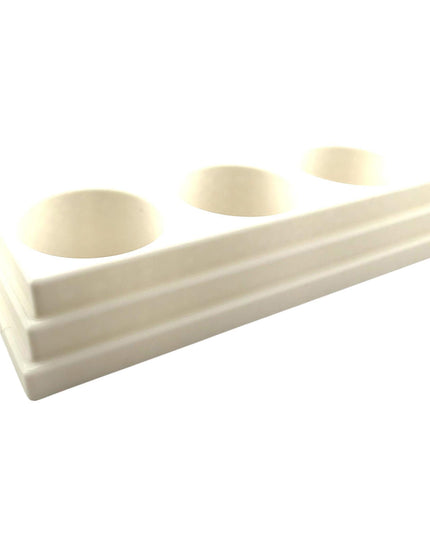 Jeff Did It - 1oz Mix Cup Organizer - Compatible with most 1oz Mix Cups - Holds 3 Cups - Designed and Manufactured in America