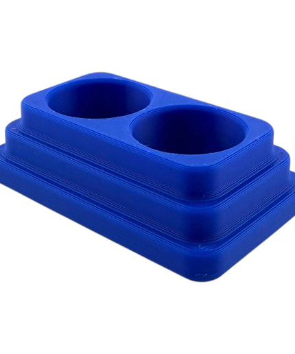 Jeff Did It - 17ml Paint Bottle Organizer - Compatible with The Scale 75 17ml Paint Bottles - Holds 2 Bottles - Made in the USA