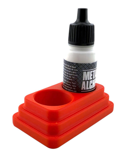 Jeff Did It - 17ml Paint Bottle Organizer - Compatible with The Scale 75 17ml Paint Bottles - Holds 2 Bottles - Made in the USA