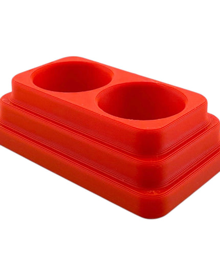 Jeff Did It - 17ml Paint Bottle Organizer - Compatible with The Scale 75 17ml Paint Bottles - Holds 2 Bottles - Made in the USA
