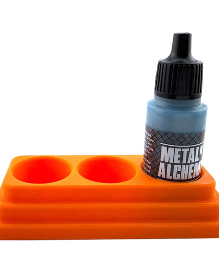 Jeff Did It - 17ml Paint Bottle Organizer - Compatible with The Scale 75 17ml Paint Bottles - Holds 3 Bottles - Made in the USA