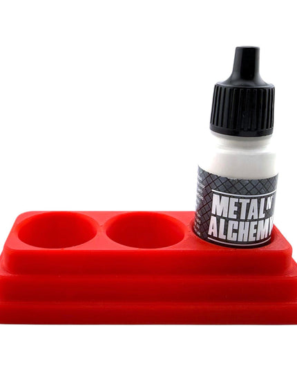 Jeff Did It - 17ml Paint Bottle Organizer - Compatible with The Scale 75 17ml Paint Bottles - Holds 3 Bottles - Made in the USA