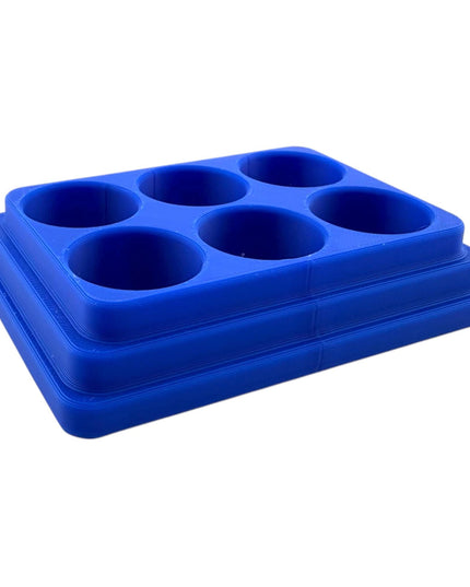 Jeff Did It - 17ml Paint Bottle Organizer - Compatible with The Scale 75 17ml Paint Bottles - Holds 6 Bottles - Made in the USA