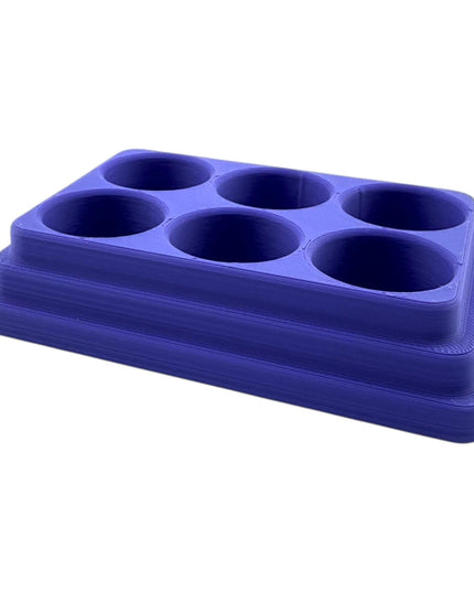 Jeff Did It - 17ml Paint Bottle Organizer - Compatible with The Scale 75 17ml Paint Bottles - Holds 6 Bottles - Made in the USA