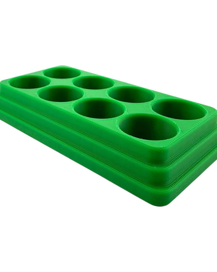Jeff Did It - 17ml Paint Bottle Organizer - Compatible with The Scale 75 17ml Paint Bottles - Holds 8 Bottles - Made in the USA