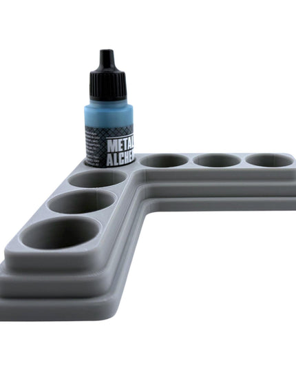 Jeff Did It - 17ml Paint Bottle Organizer - Compatible with The Scale 75 17ml Paint Bottles - Holds 7 Bottles - Made in the USA