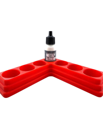 Jeff Did It - 17ml Paint Bottle Organizer - Compatible with The Scale 75 17ml Paint Bottles - Holds 7 Bottles - Made in the USA