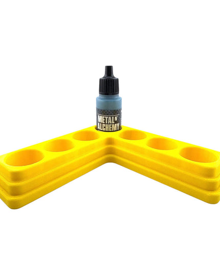 Jeff Did It - 17ml Paint Bottle Organizer - Compatible with The Scale 75 17ml Paint Bottles - Holds 7 Bottles - Made in the USA