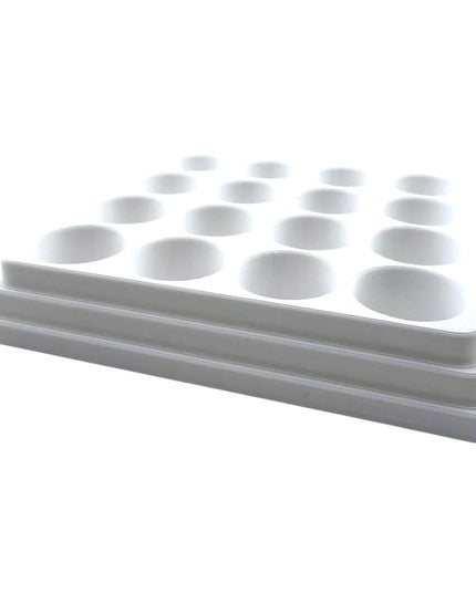 Jeff Did It - 17ml Paint Bottle Organizer - Compatible with The Scale 75 17ml Paint Bottles - Holds 16 Bottles - Made in the USA