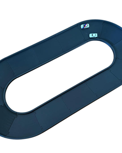Jeff Did It - nano RC Banked  4 Lane High Speed Raceway Med - Compatible with HPI nano and similar - Can Be Expanded - Made in the USA