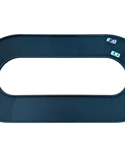 Jeff Did It - nano RC Banked  4 Lane High Speed Raceway Med - Compatible with HPI nano and similar - Can Be Expanded - Made in the USA