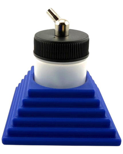 Jeff Did It - 1oz Airbrush Bottle - Compatible with Paasche 1oz Bottles - Holds 1 Bottle - Designed and Manufactured in America