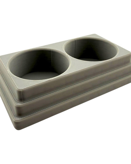 Jeff Did It! 28ml Bottle Holder - Holds 2 Bottles Compatible with Humbrol 28ml Bottles - 3D Printed - Designed and Manufactured in America