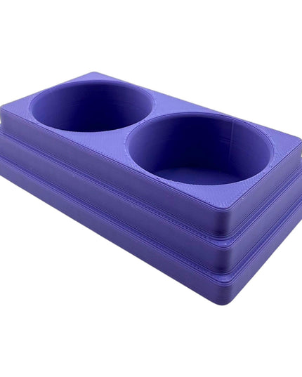 Jeff Did It! 28ml Bottle Holder - Holds 2 Bottles Compatible with Humbrol 28ml Bottles - 3D Printed - Designed and Manufactured in America
