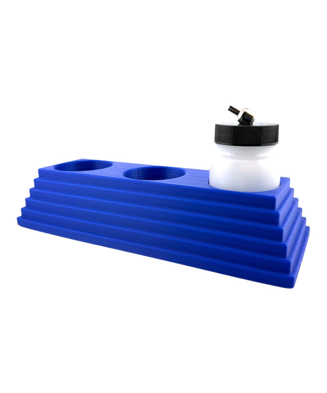 Jeff Did It - 3oz Airbrush Bottle - Compatible with Paasche 3oz Bottles - Holds 3 Bottles - Designed and Manufactured in America