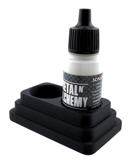 Jeff Did It - 17ml Paint Bottle Organizer - Compatible with The Scale 75 17ml Paint Bottles - Holds 2 Bottles - Made in the USA