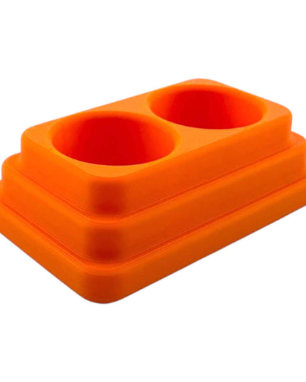 Jeff Did It - 17ml Paint Bottle Organizer - Compatible with The Scale 75 17ml Paint Bottles - Holds 2 Bottles - Made in the USA