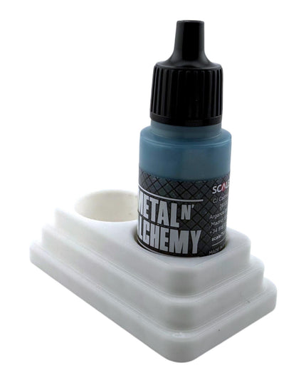 Jeff Did It - 17ml Paint Bottle Organizer - Compatible with The Scale 75 17ml Paint Bottles - Holds 2 Bottles - Made in the USA