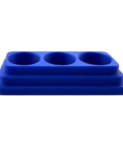 Jeff Did It - 17ml Paint Bottle Organizer - Compatible with The Scale 75 17ml Paint Bottles - Holds 3 Bottles - Made in the USA