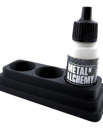 Jeff Did It - 17ml Paint Bottle Organizer - Compatible with The Scale 75 17ml Paint Bottles - Holds 3 Bottles - Made in the USA