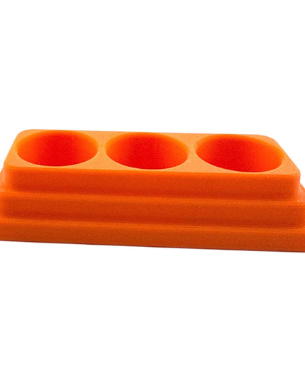 Jeff Did It - 17ml Paint Bottle Organizer - Compatible with The Scale 75 17ml Paint Bottles - Holds 3 Bottles - Made in the USA