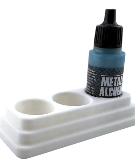 Jeff Did It - 17ml Paint Bottle Organizer - Compatible with The Scale 75 17ml Paint Bottles - Holds 3 Bottles - Made in the USA